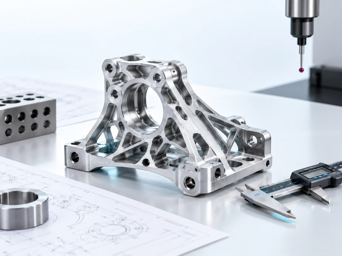 Manufactured prototype prepared for validation